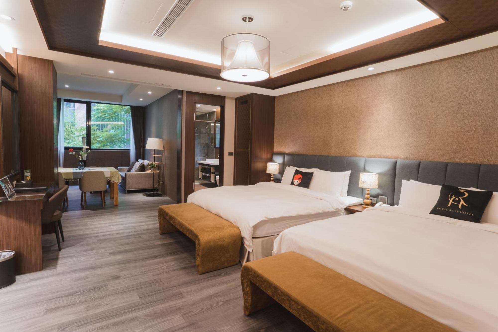 Royal Rose Hotel Xinsheng Tajpej Szoba fotó